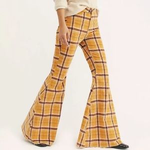 Free People Just Float On Flare Corduroy Pants 30
